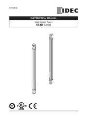 Panasonic SE4D Series Instruction Manual