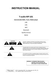 T-audio MP-101 Instruction Manual