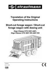 BSL Giga-Vitesse CFS 3201 DO Original Operating Instructions
