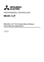 Mitsubishi Electric MELSECiQ-FX5-80SSC-S User Manual