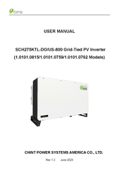 Cps SCH275KTL-DO/US-800 User Manual