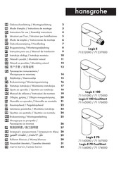 Hans Grohe Logis E 100 71175000 Instructions For Use/Assembly Instructions