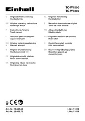 EINHELL 22.601.70 Original Operating Instructions