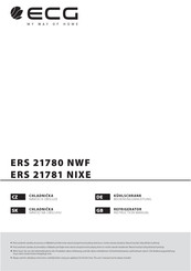 ECG ERS 21781 NIXE Instruction Manual