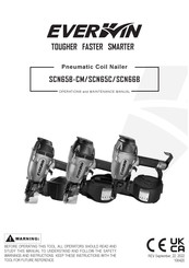 Everwin SCN65B-CM Operation And Maintenance Manual