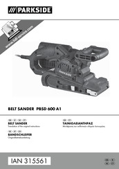 Parkside 315561 Translation Of The Original Instructions