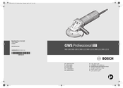 Bosch Professional GWS 900-125 S Original Instructions Manual