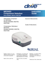 Drive Medquip AIRIAL MEDNED MQ5700B Instruction Manual