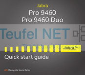 Jabra Pro 9460 Quick Start Manual