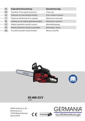 Gude Germania KS 400-53 V Original Instructions Manual