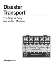 EarthQuaker Devices Disaster Transport Manual
