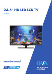 Gva G24TV15 Instruction Manual