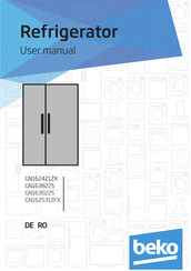 Beko GN162531ZFX User Manual