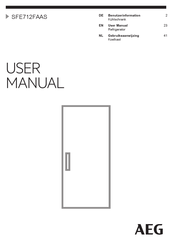 AEG SFE712FAAS User Manual