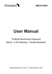 ProtoArc MECH K300 User Manual