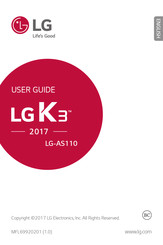 LG K3 LG-AS110 User Manual
