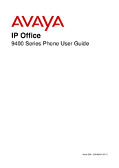 Avaya IP Office 9400 Series User Manual