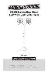 MasterForce 370-5383 Operator's Manual