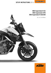 KTM 990 Supermoto R EU 2013 Setup Instructions