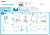 Sony FW-55X8001E Setup Manual