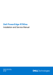 Dell PowerEdge R760xa Installation And Service Manual