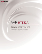 AVYCON AVR NT832A Quick Start Manual