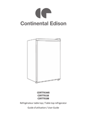 Continental Edison CERTT91W8 User Manual
