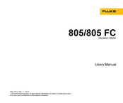 Fluke 805 User Manual