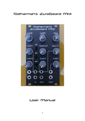 Gotharman EuroBoard MkII User Manual