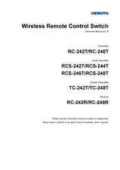 Herutu RCS-242T Instruction Manual