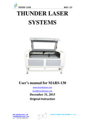 Thunder Laser MARS-130 User Manual