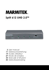 Marmitek Split 612 UHD 2.0 User Manual