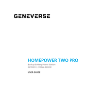 GENEVERSE HOMEPOWER TWO PRO User Manual