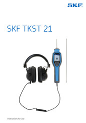 SKF TKST 21 Instructions For Use Manual