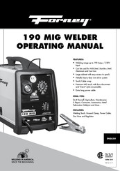 Forney 190 Operating Manual