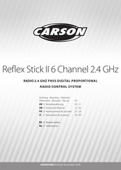 Carson Reflex Stick II 6 Channel 2.4 GHz Instruction Manual