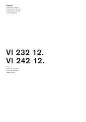 Gaggenau VI 232 12 Series Instruction Manual