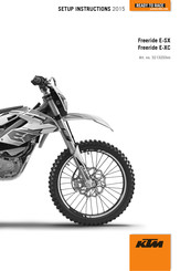 KTM Freeride E-SX 2015 Setup Instructions