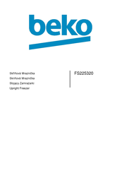 Beko FS225320 Manual
