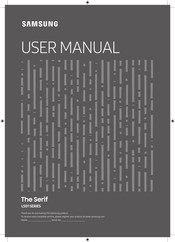 Samsung The Serif QA55LS01R User Manual