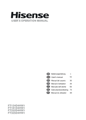 Hisense FT181D4HW1 User's Operation Manual