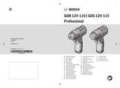 Bosch Professional GDR 12V-110 Instructions Manual