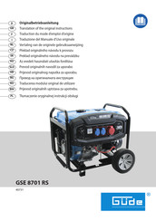 Gude GSE 8701 RS Instructions Manual