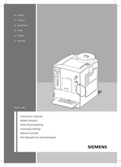 Siemens TE503 RW Series Instruction Manual
