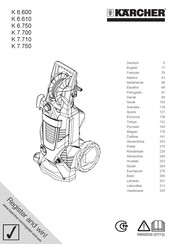 Kärcher K 7.710 Manual