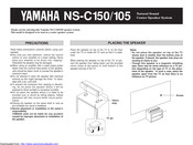 Yamaha NS-C150 Owner's Manual