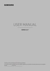 Samsung UA50KU7000 UA55KU6000 User Manual