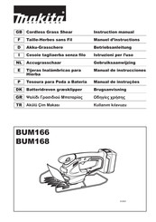 Makita BUM168 Instruction Manual