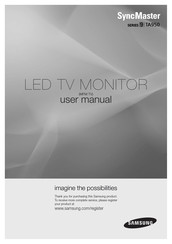Samsung SyncMaster 9 Series User Manual