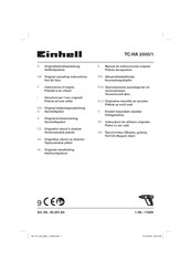 EINHELL TC-HA 2000/1 Original Operating Instructions